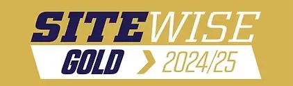 SiteWise Gold 2024/25 accreditation held by Fencing Kapiti.