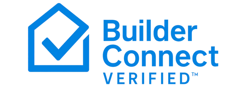 NZCB Verified Builder Connect logo displayed on the website of Fencing Kapiti, representing certified and trusted fencing services in the Kapiti region.